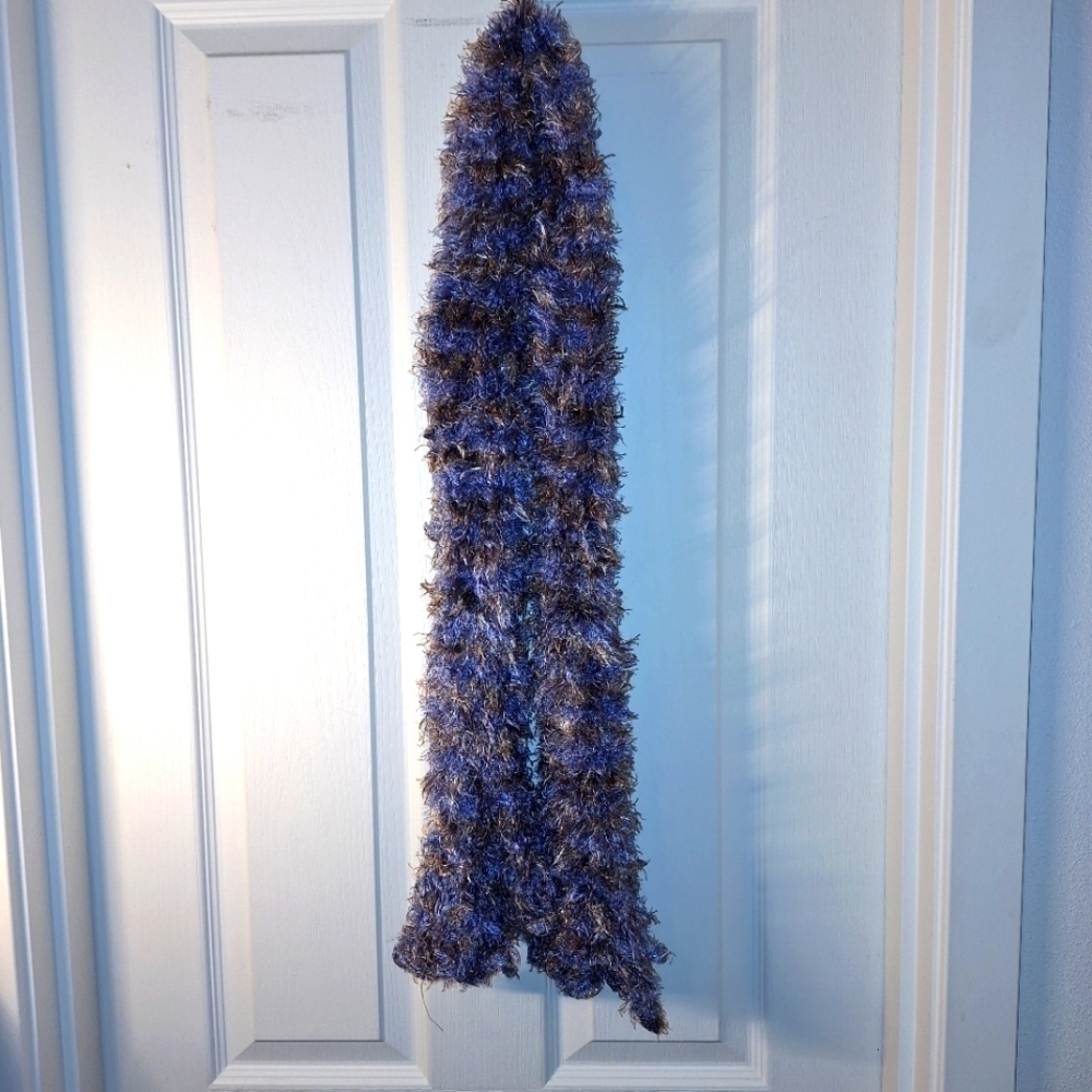 The Magic Scarf Blue and Gray